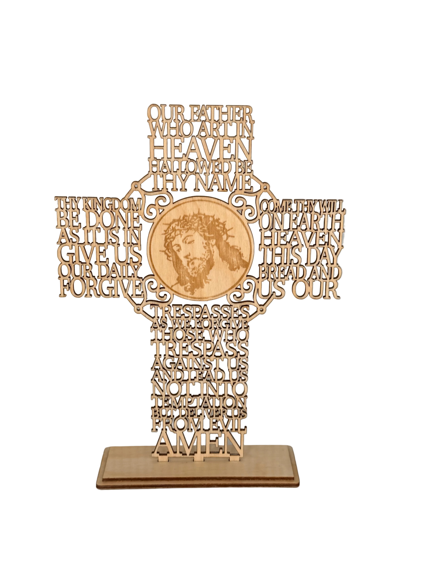 Lord's Prayer Cross (Our Father Prayer)