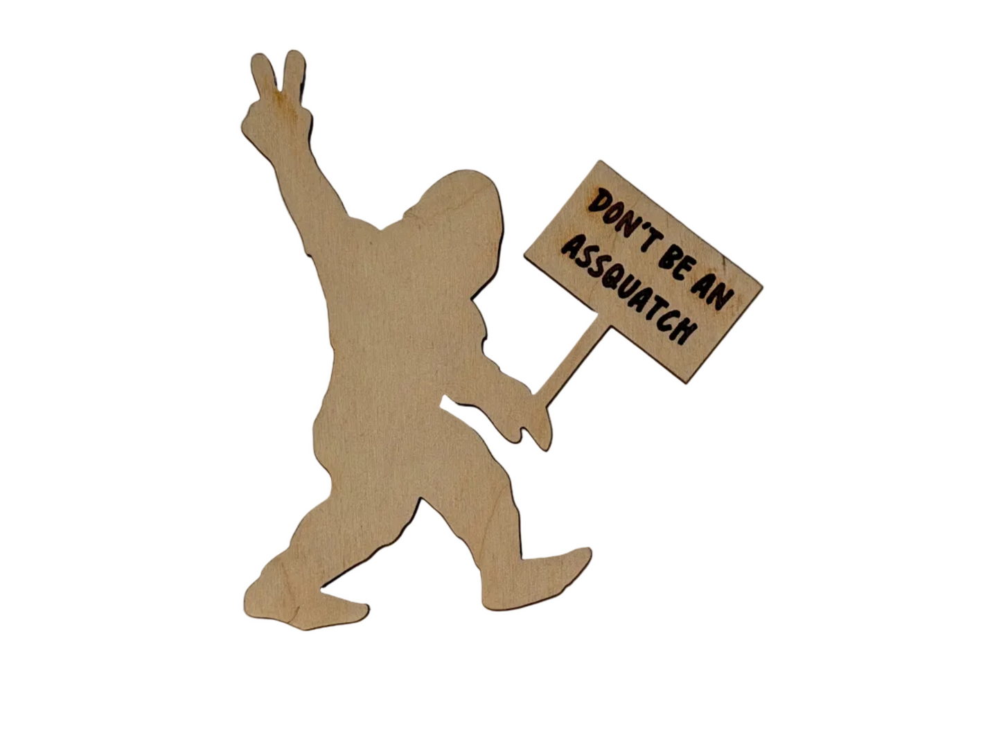 Magnet – Don’t Be an Assquatch