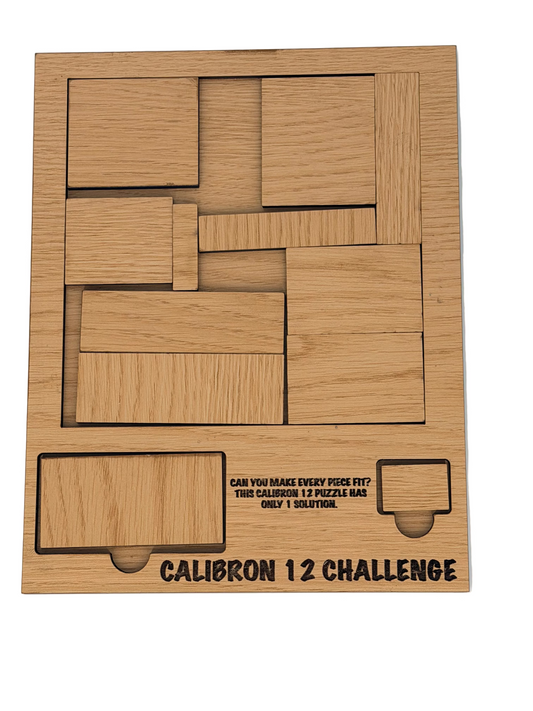 Calibron 12 Challenge Puzzle