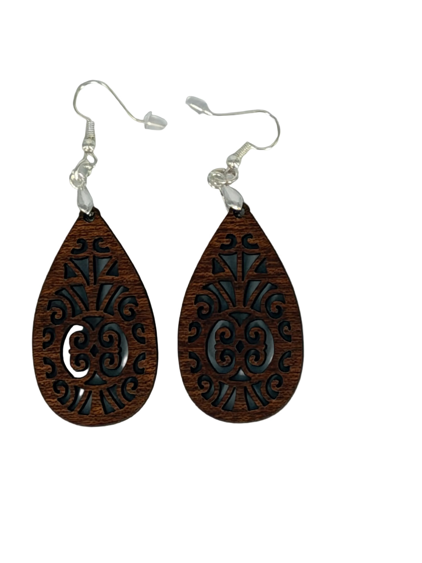 Real Wood Earrings- Laser Cut Precision