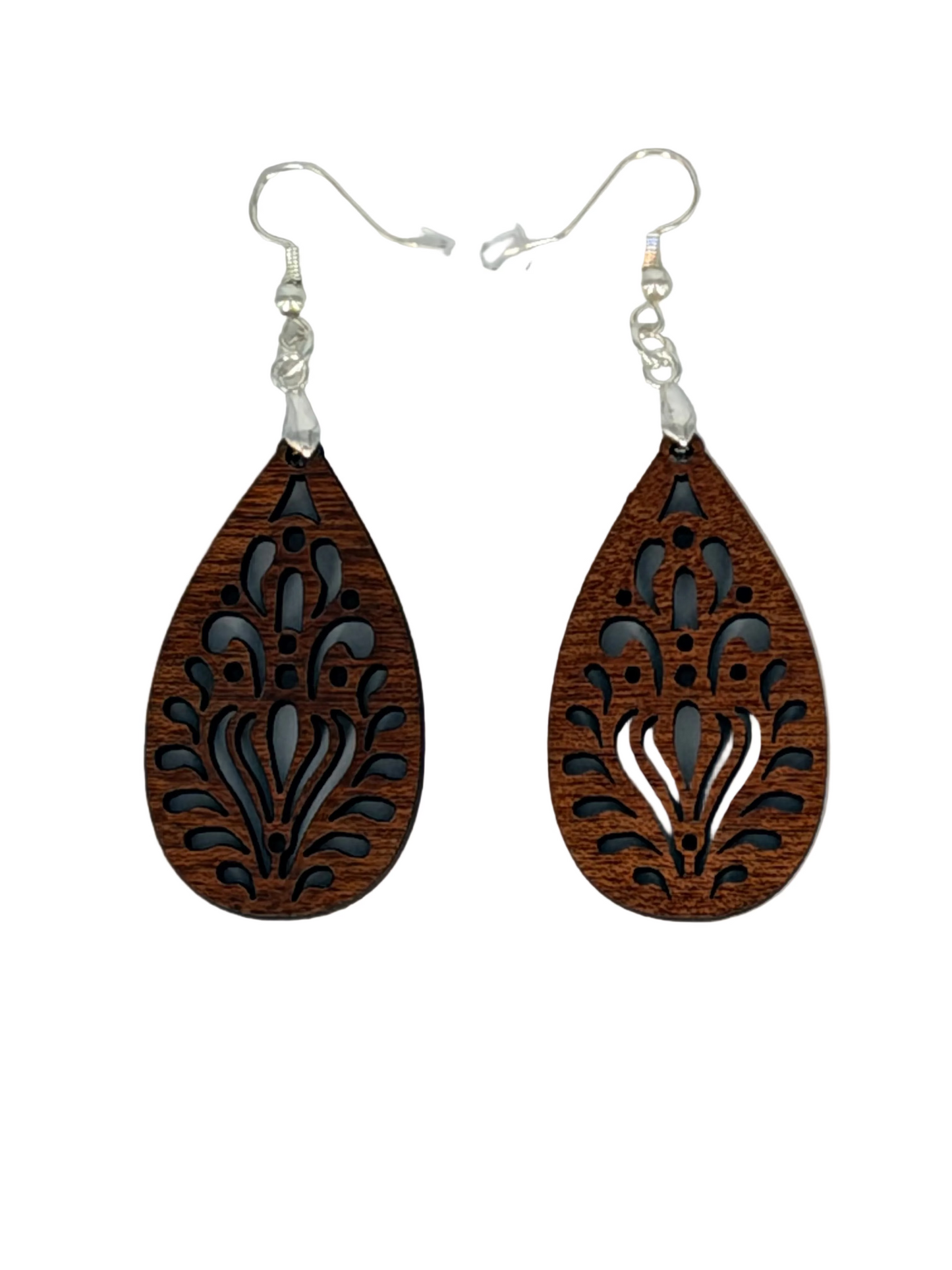 Real Wood Earrings- Laser Cut Precision