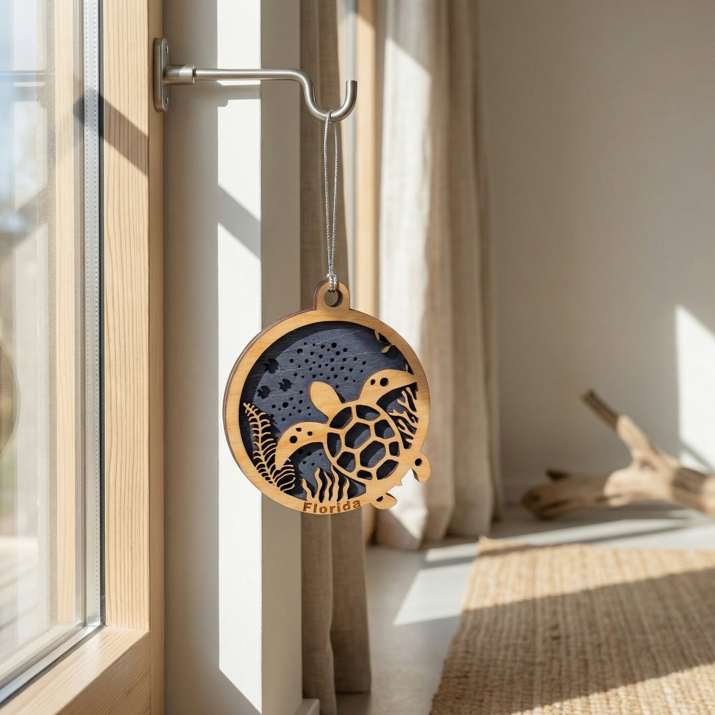 Turtle Ornament (Double-Sided)