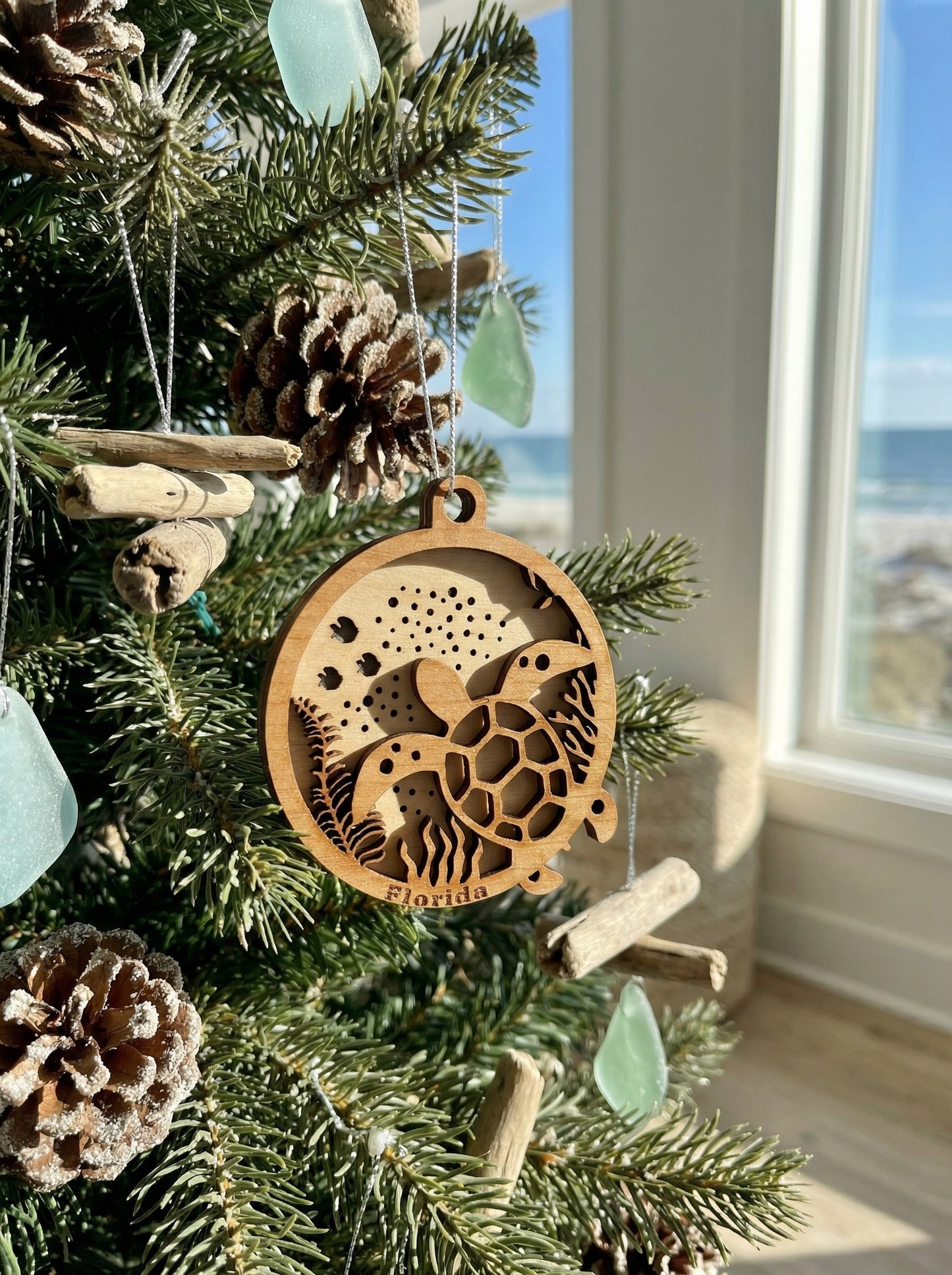 Turtle Ornament (Double-Sided)