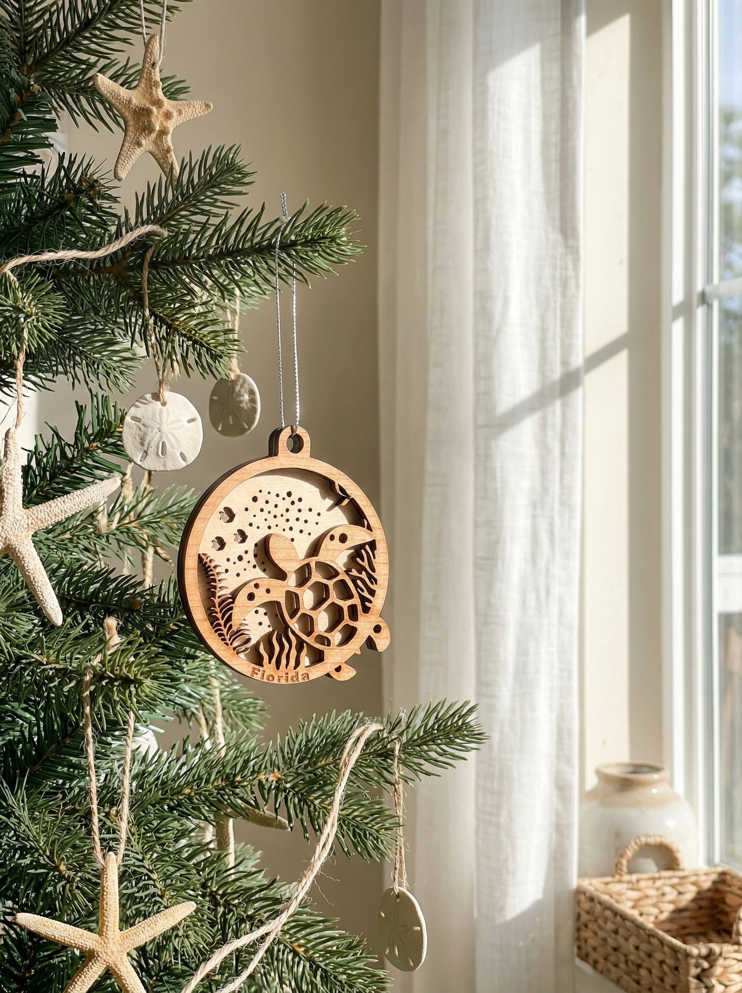 Turtle Ornament (Double-Sided)